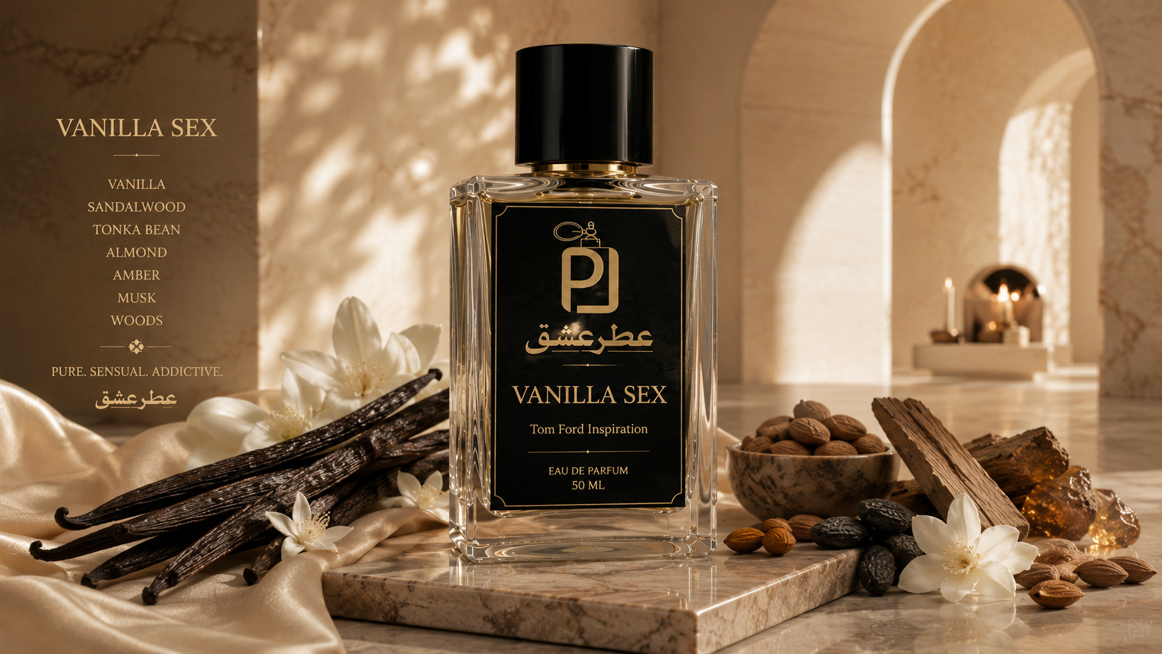 عطر یونیسکس تام فورد وانیلا سکس Tom Ford Vanilla Sex Perfume اکسترا پرفیوم (بالاترین غلظت)
