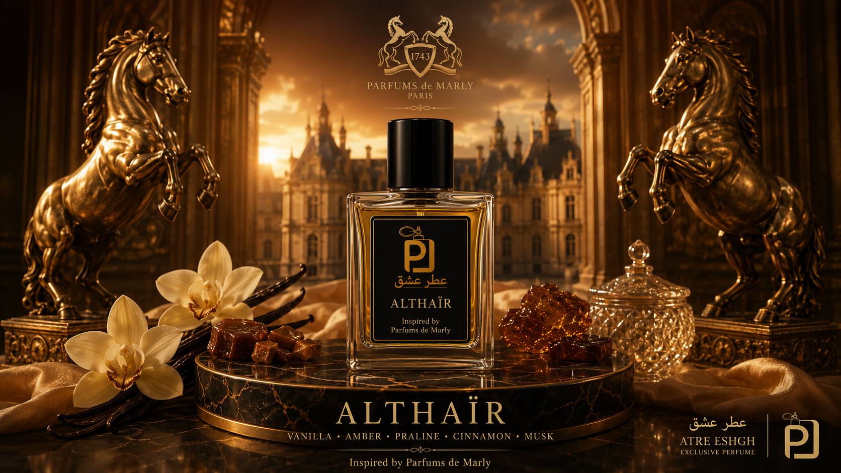 عطر یونیسکس مارلی آلتیر Parfums de Marly Althaïr اکستراپریوم (بالاترین غلظت)