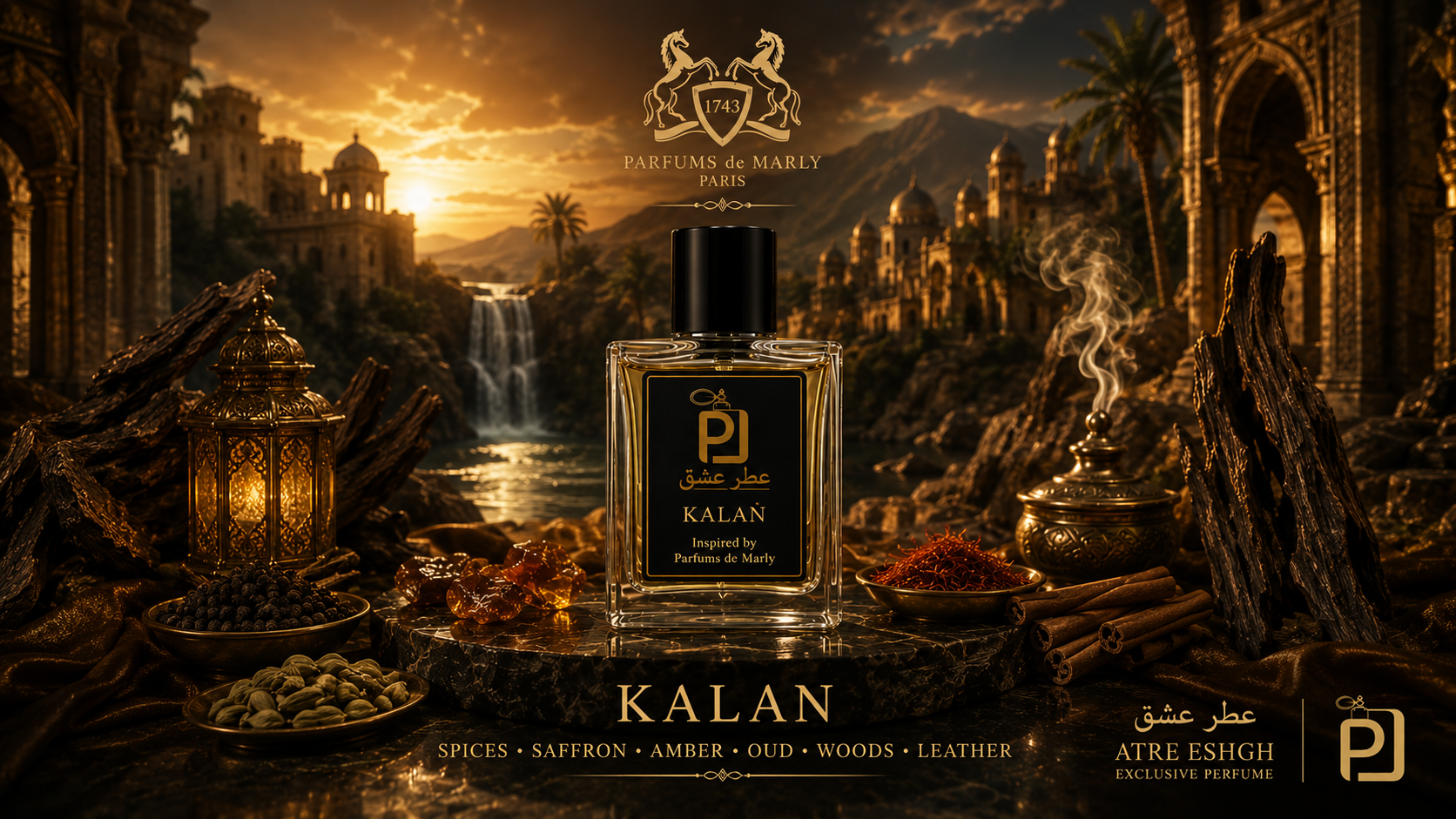 عطر یونیسکس مارلی کالان Parfums de Marly Kalan اکستراپریوم (بالاترین غلظت)