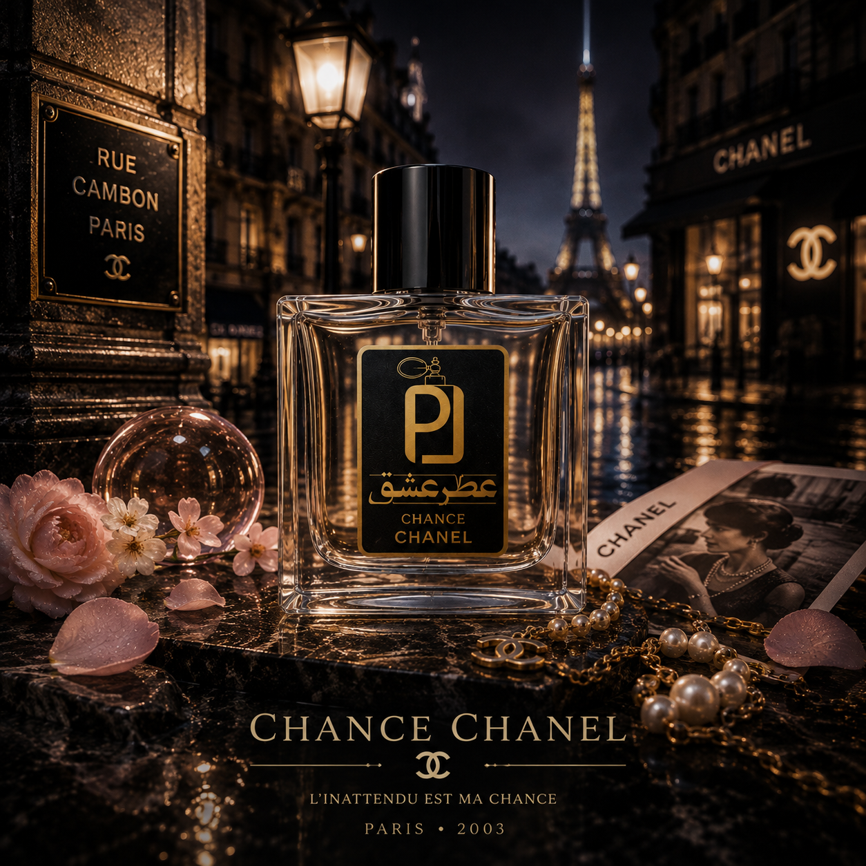 عطر زنانه چنس شنل Chance Chanel اکسترا پرفیوم ( بالاترین غلظت )