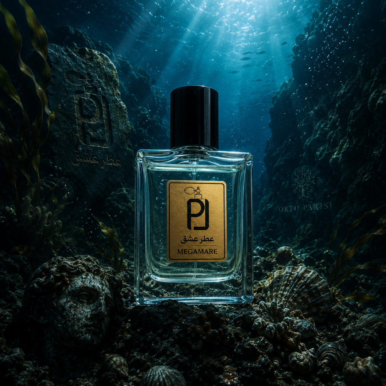 عطر یونیسکس مگاماره اورتو پاریسی Orto Parisi Megamare اکستراپرفیوم(بالاترین غلظت)