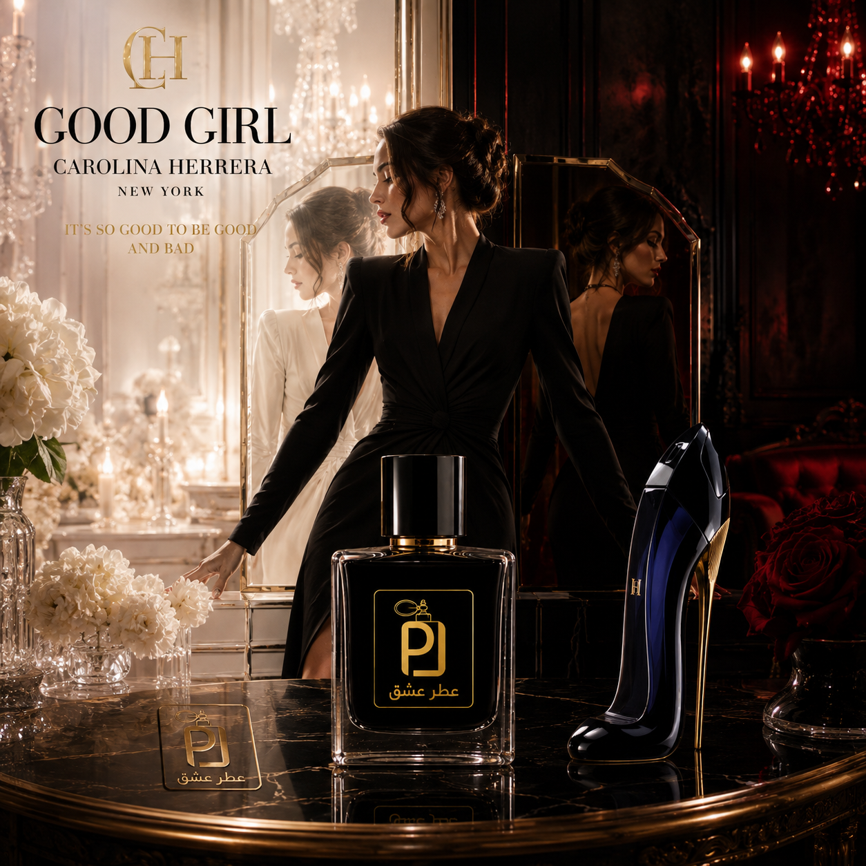 عطر زنانه گود گرل کارولینا هررا Carolina Herrera Good Girl اکستراپرفیوم(بالاترین غلظت)