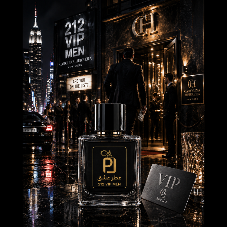 عطر ۲۱۲ ویآیپی مردانه Carolina Herrera 212 VIP Men اکستراپرفیوم(بالاترین غلظت)