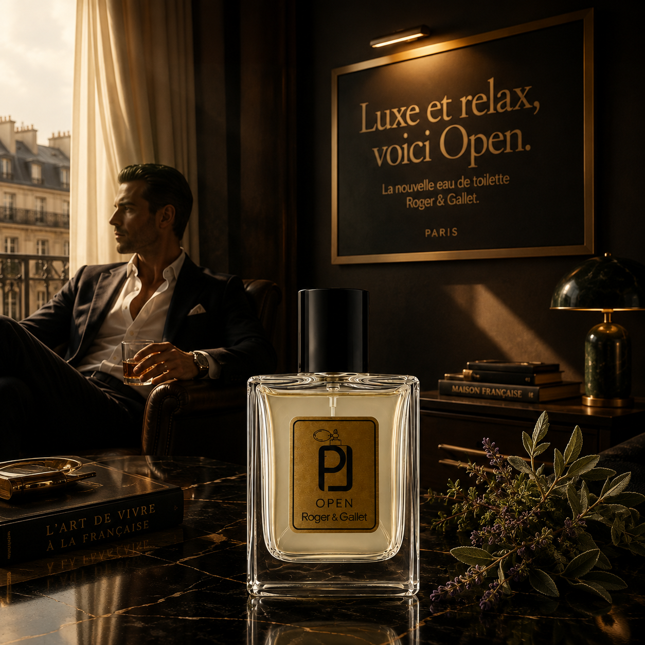 عطر مردانه اوپن  روژه و گاله | Roger & Gallet Open اکستراپرفیوم (بالاترین غلظت)