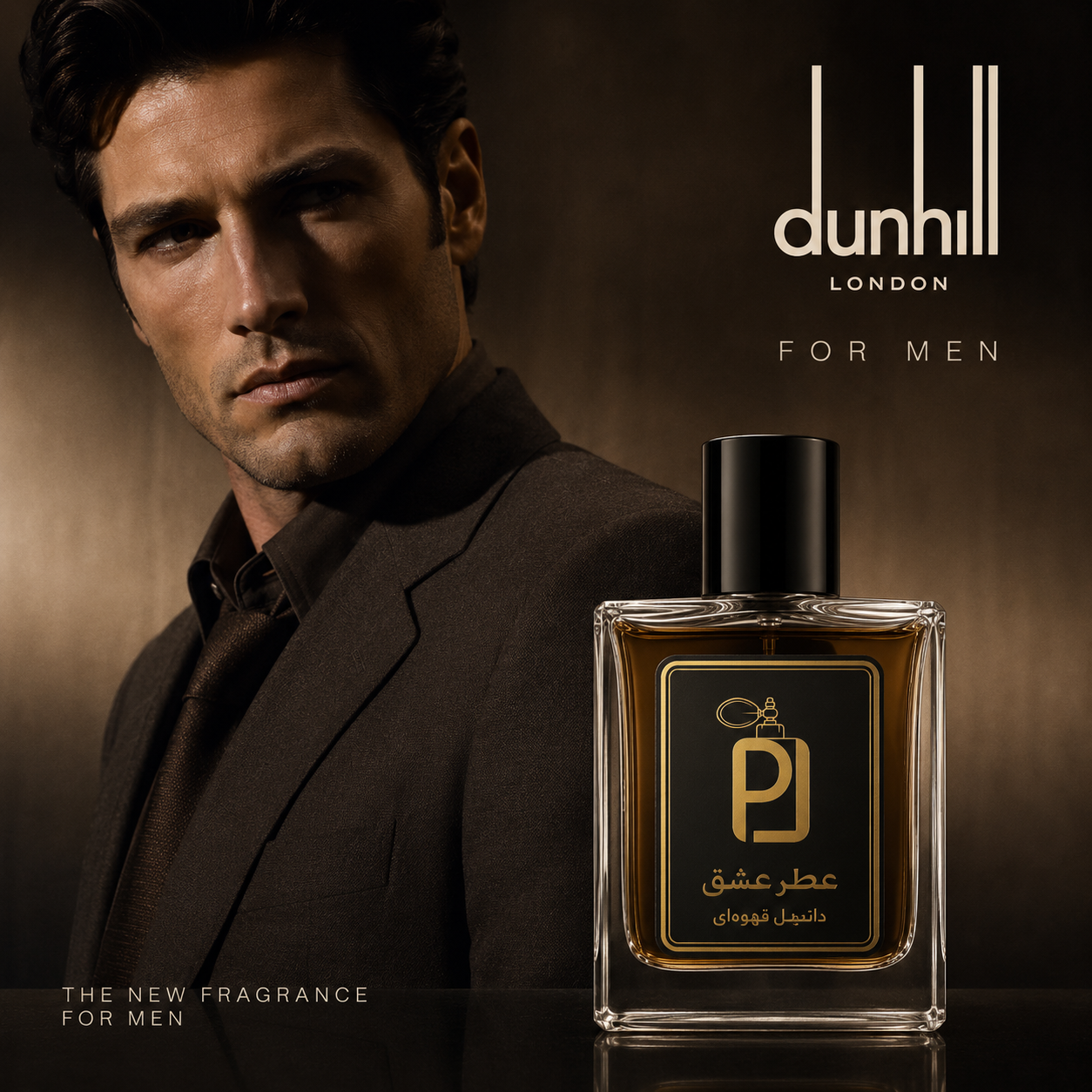 عطر مردانه دانهیل قهوه‌ای آلفرد دانهیل | Dunhill for Men اکستراپرفیوم(بالاترین غلظت)